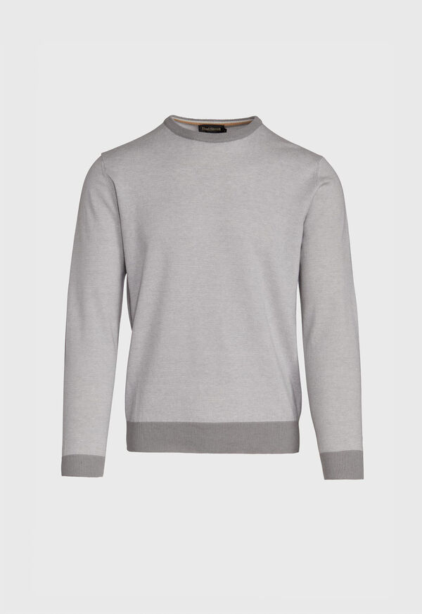 Paul Stuart Fine Stripe Crew Neck Pullover, image 1