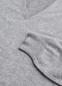 Paul Stuart Lightweight Cashmere V Neck Sweater, thumbnail 2