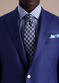 Paul Stuart Woven Silk Houndstooth Tie, thumbnail 2