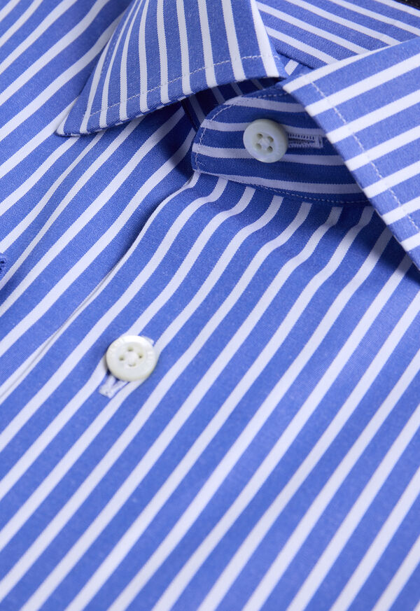 Paul Stuart Cotton Vertical Stripe Sport Shirt, image 2