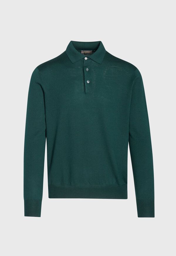 Paul Stuart Merino Wool Polo, image 1