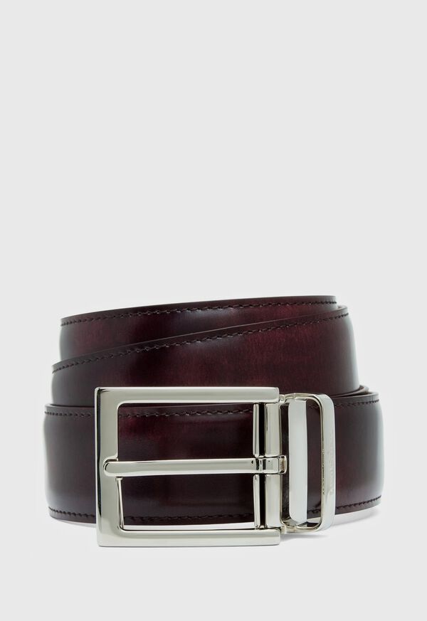 Paul Stuart Concord Finish Leather Belt, image 1