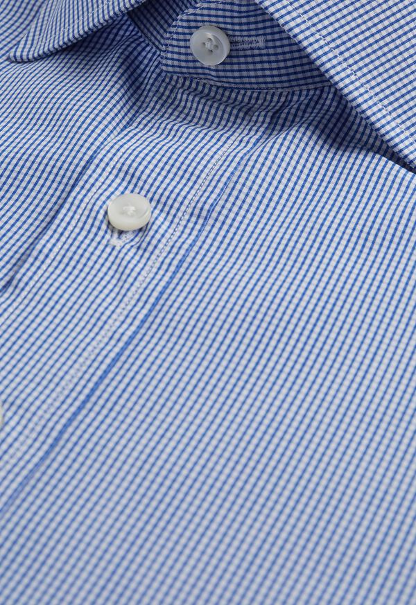 Paul Stuart Micro Gingham Slim Fit Dress Shirt, image 2