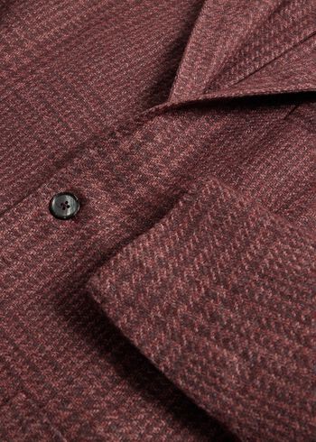 Paul Stuart Plaid Garment Dyed Jacket