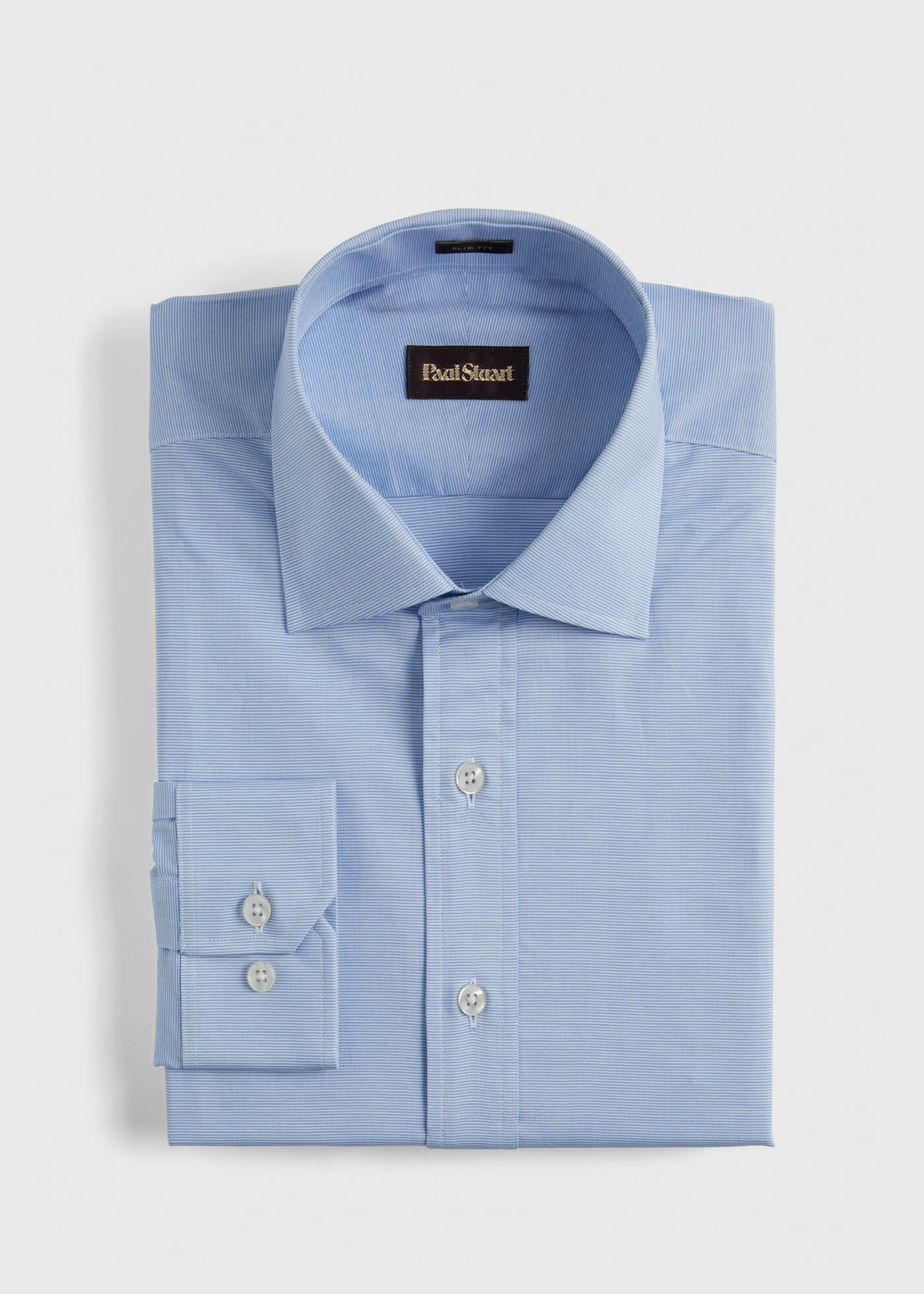 Tonal Horizontal Stripe Dress Shirt