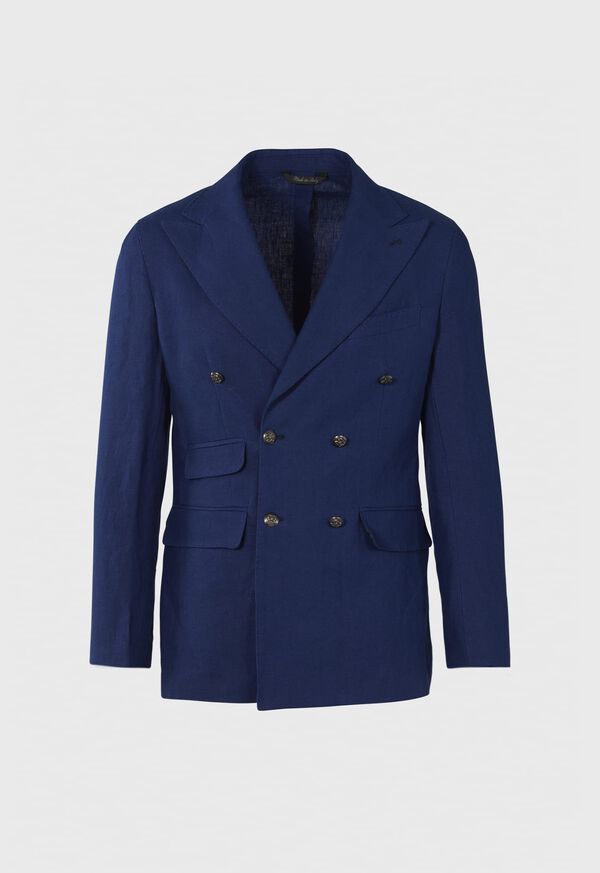 Paul Stuart Linen Double Breasted Jacket