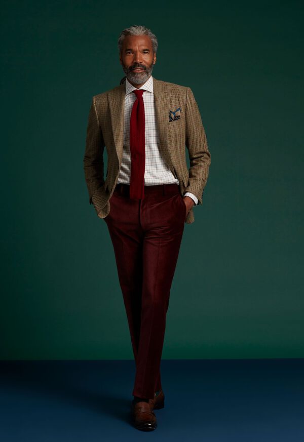 Paul Stuart Cotton Horizontal Cord James Trouser, image 4