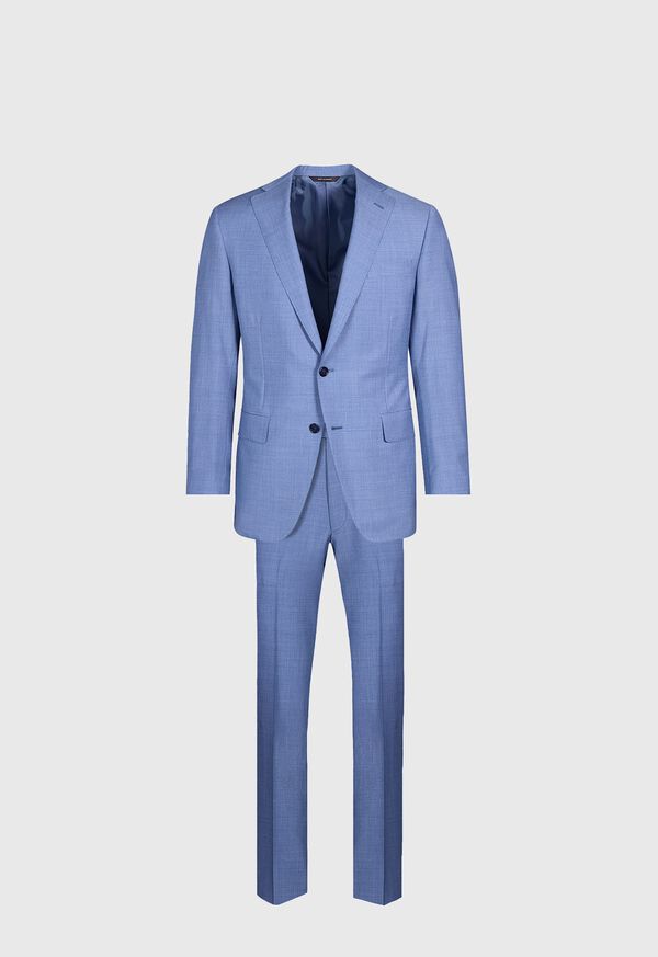 Paul Stuart Textured Solid Wool Suit, image 1