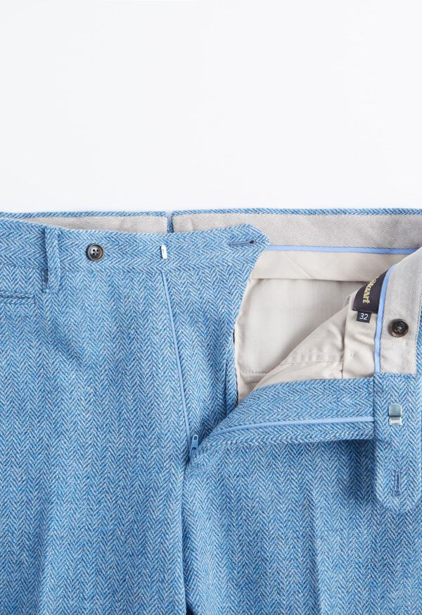 Paul Stuart Shetland Wool Herringbone Trouser, image 3