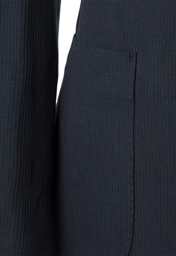 Paul Stuart Navy Tonal Seersucker Jacket, image 3