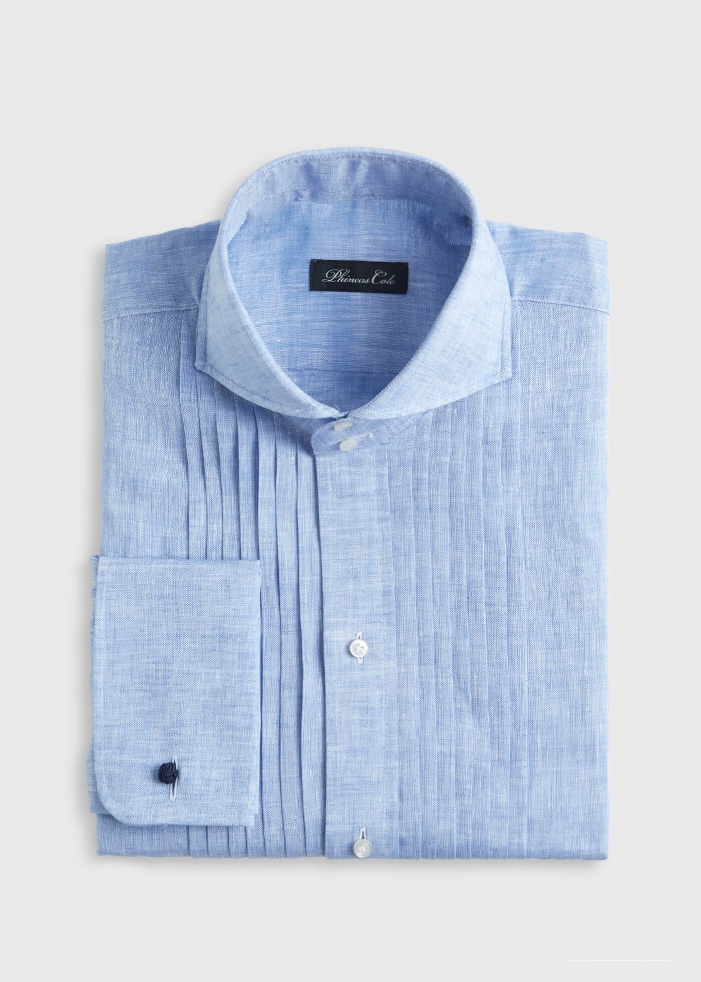 Linen tuxedo shirt outlet