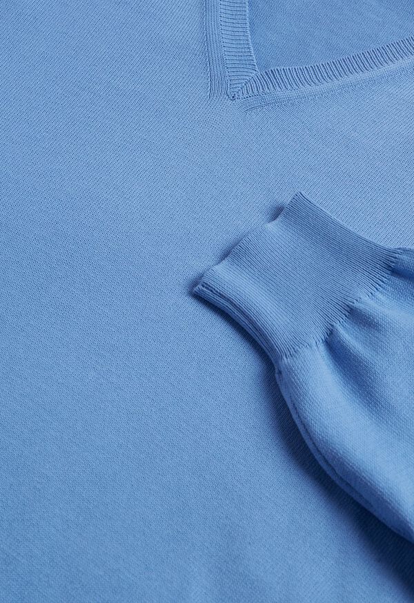 Paul Stuart Cotton V-Neck Sweater, image 2