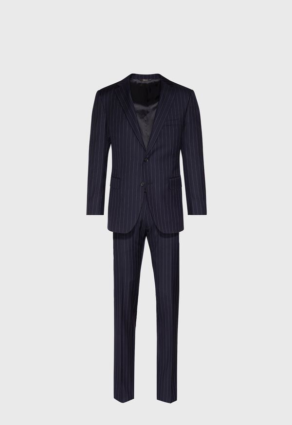 Paul Stuart Navy Pinstripe Classic suit, image 1
