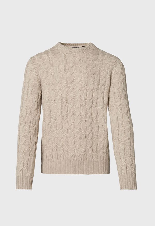 Paul Stuart Wool Cable Sweater, image 1