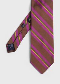 Paul Stuart Silk Mogador Stripe Tie, thumbnail 2