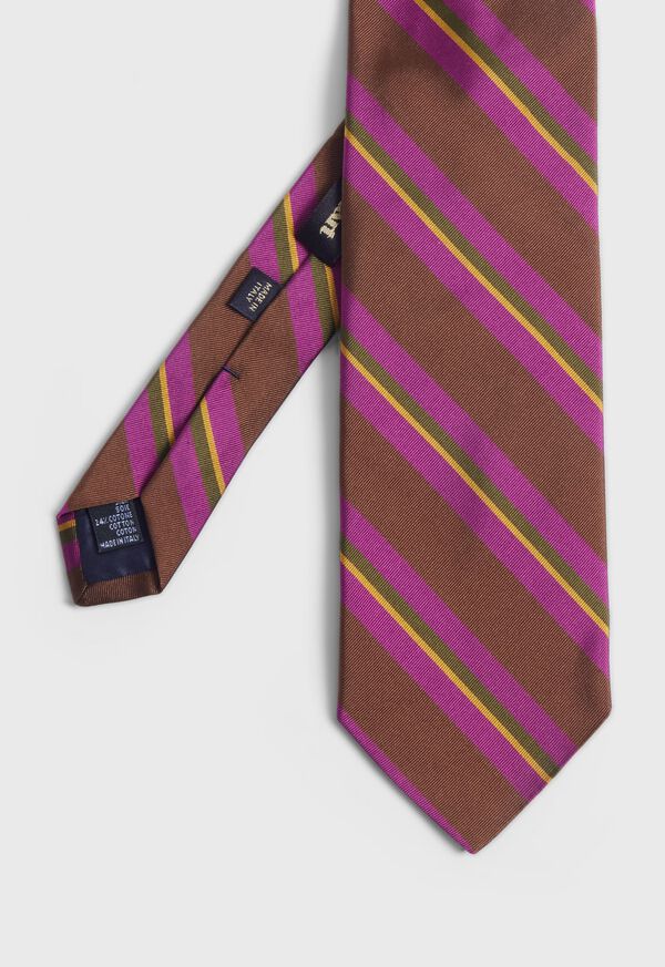 Paul Stuart Silk Mogador Stripe Tie, image 2