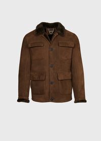Paul Stuart Shearling Field Jacket, thumbnail 1