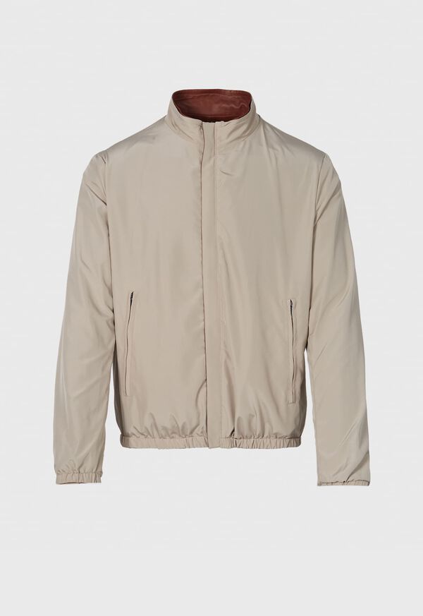 Paul Stuart Reversible Leather Bomber Jacket, image 6