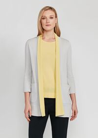 Paul Stuart Contrast Color Cardigan, thumbnail 1