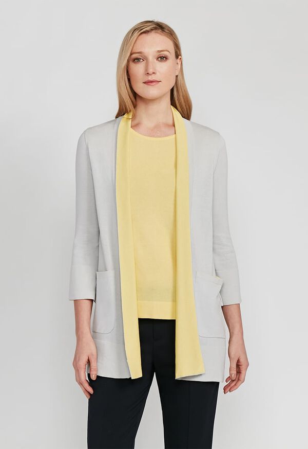 Paul Stuart Contrast Color Cardigan, image 1