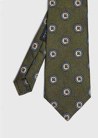 Paul Stuart Button Silk Tie, thumbnail 1