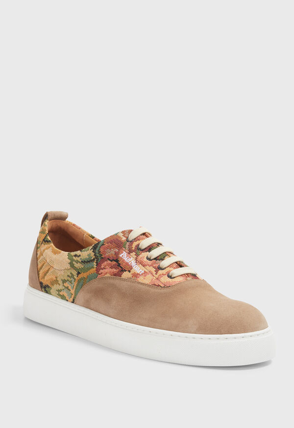 Paul Stuart Skate Suede and Textile Sneaker, image 2