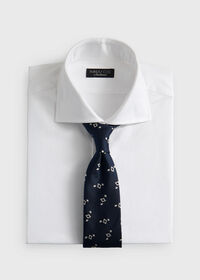 Paul Stuart Silk Diamond Print Tie, thumbnail 2
