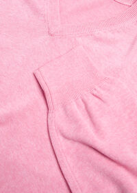 Paul Stuart Pima Cotton V-Neck Sweater, thumbnail 2
