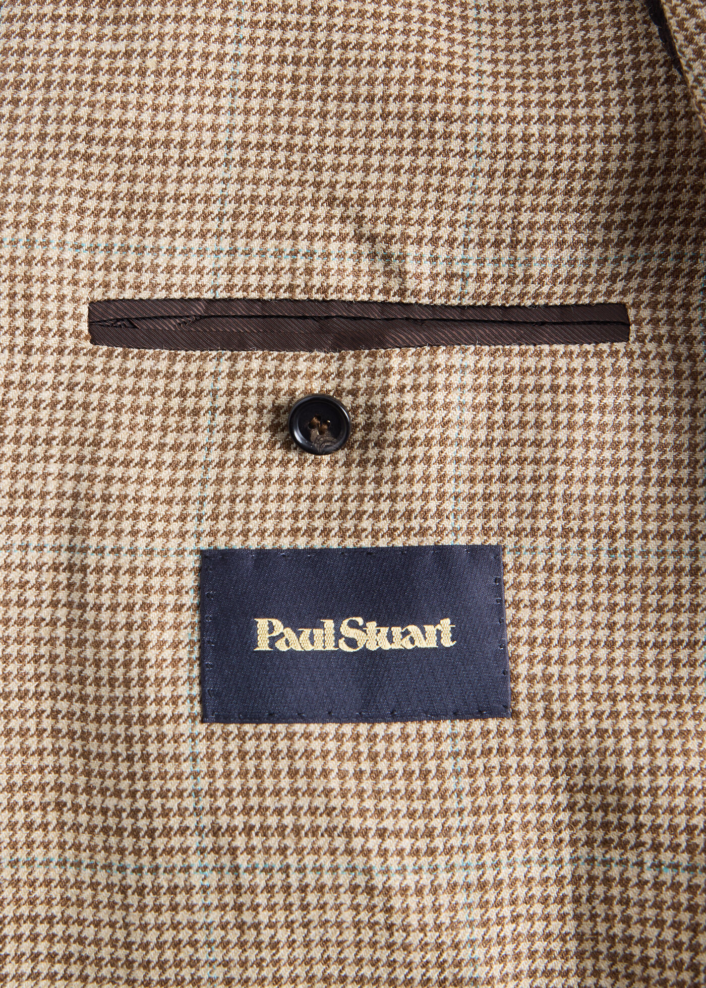 Silk & Linen Houndstooth Jacket