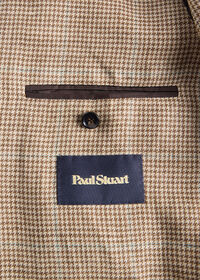 Paul Stuart Silk & Linen Houndstooth Jacket, thumbnail 3