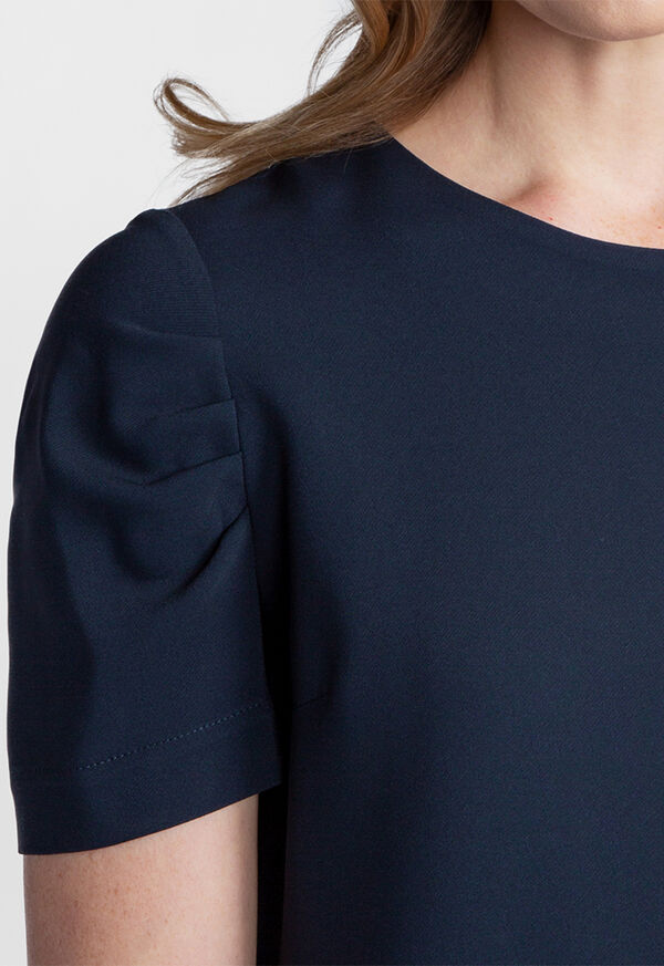 Paul Stuart Dress with Ruched Sleeves, image 3