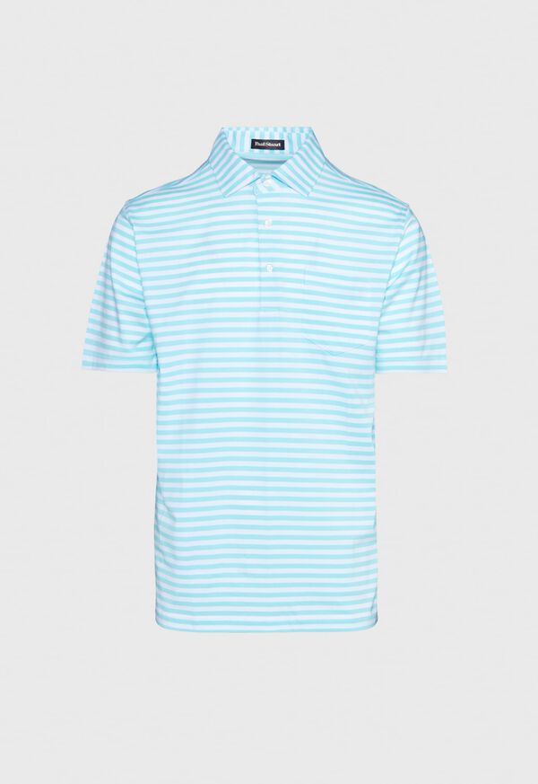 Paul Stuart Supima Cotton Bold Stripe Polo, image 2