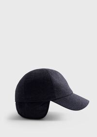 Paul Stuart Wool & Cashmere Flannel Baseball Cap, thumbnail 2