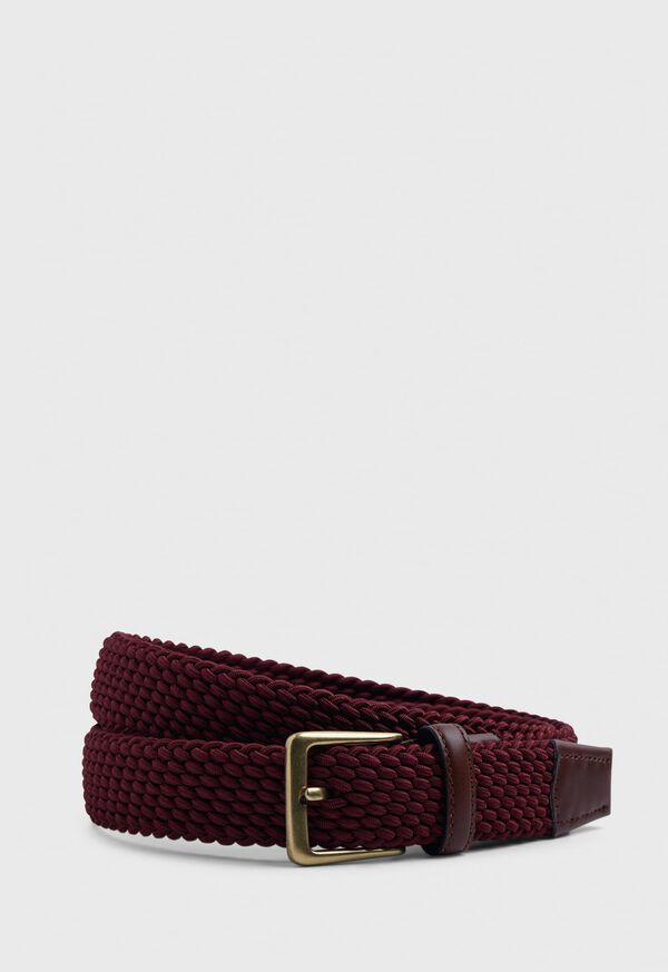 Paul Stuart Braided Stretch Nylon Belt, image 1