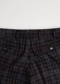 Paul Stuart Navy Wool Blend Pant, thumbnail 4
