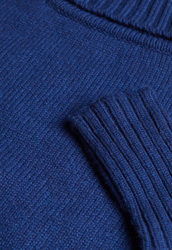 Paul Stuart Cashmere Cropped Turtleneck Sweater, image 2