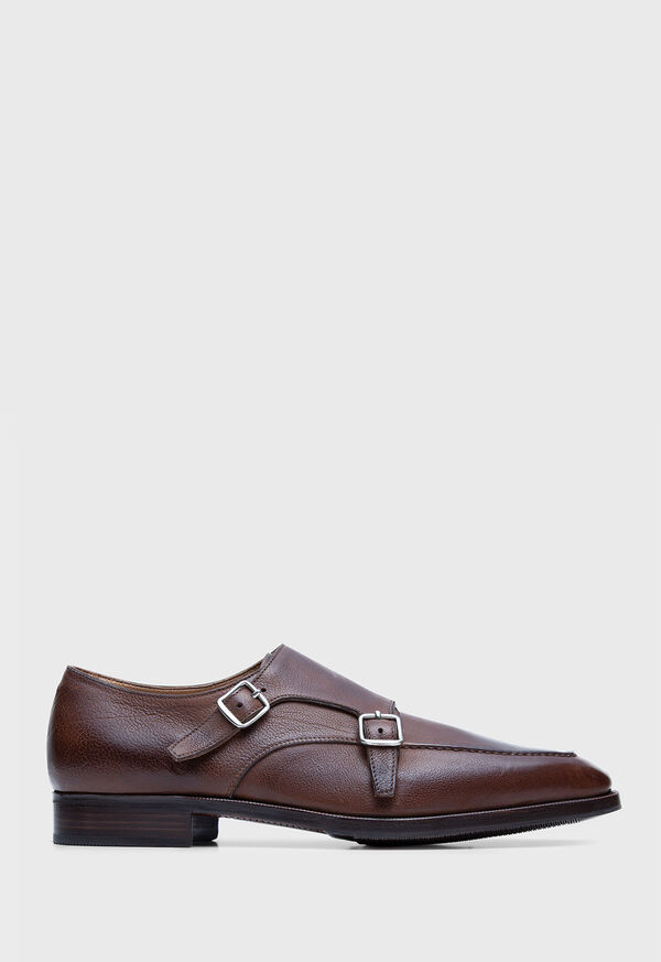 Paul Stuart Lon Moccasin Toe Double Monk Strap, image 1