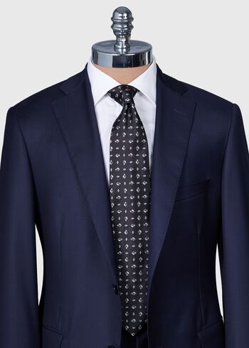 Paul Stuart Woven Silk Diamond Deco Tie