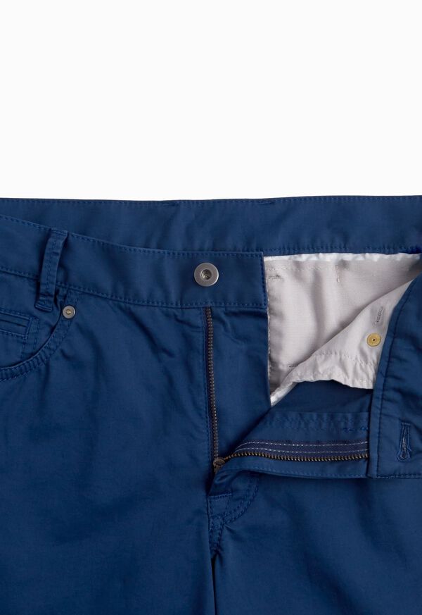 Paul Stuart Five Pocket Satin Finish Cotton Pant, image 2