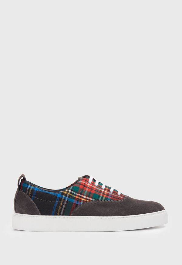Paul Stuart Skate Suede and Textile Sneaker, image 1