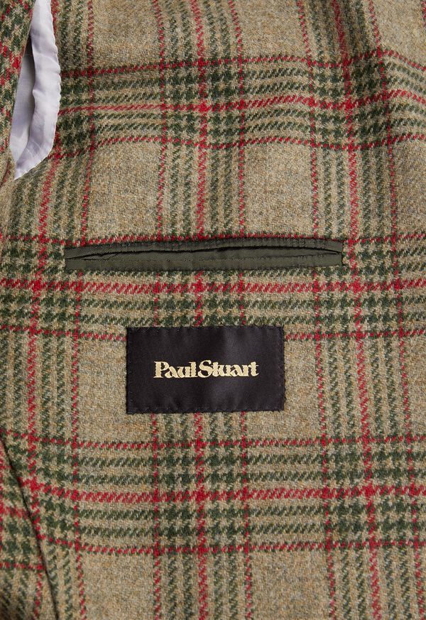 Paul Stuart Plaid Wool Soft Constructed Jacket, image 5