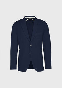 Paul Stuart Navy Tonal Seersucker Soft Jacket, thumbnail 1