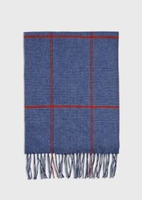 Paul Stuart Cashmere Glen Plaid Scarf, thumbnail 2