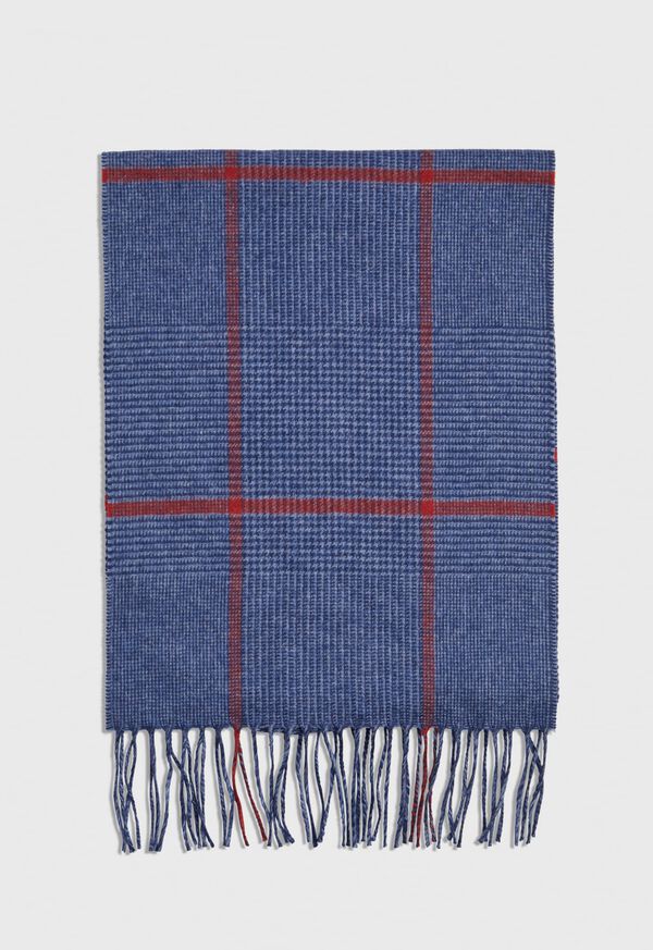 Paul Stuart Cashmere Glen Plaid Scarf, image 2