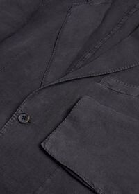 Paul Stuart Black Linen Suit, thumbnail 2