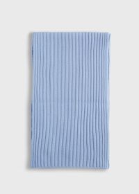 Paul Stuart Cashmere Ribbed Scarf, thumbnail 2