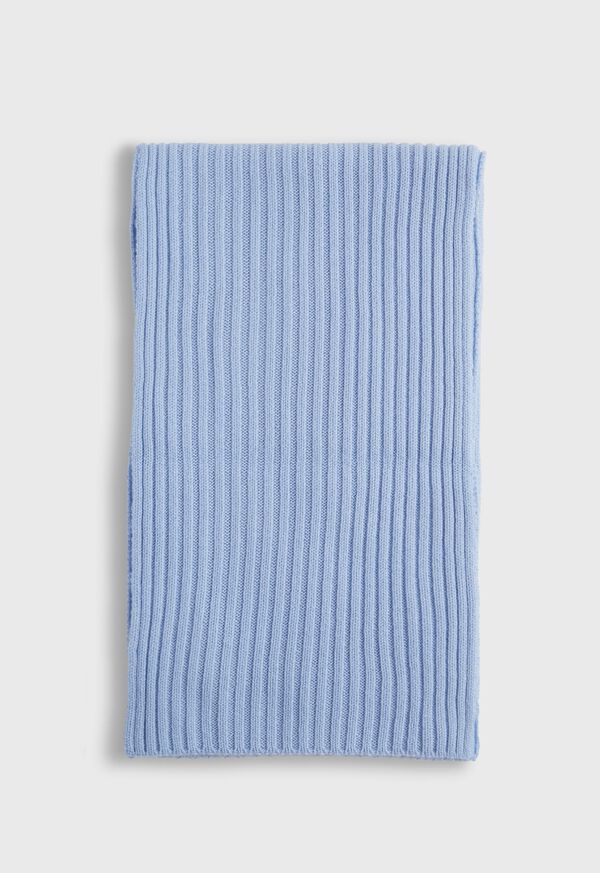 Paul Stuart Cashmere Ribbed Scarf, image 2