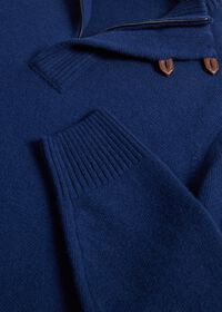 Paul Stuart Wool & Cashmere Quarter Zip Pullover, thumbnail 2