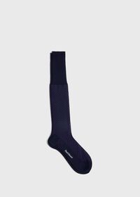 Paul Stuart Cotton Jacquard Sock, thumbnail 1