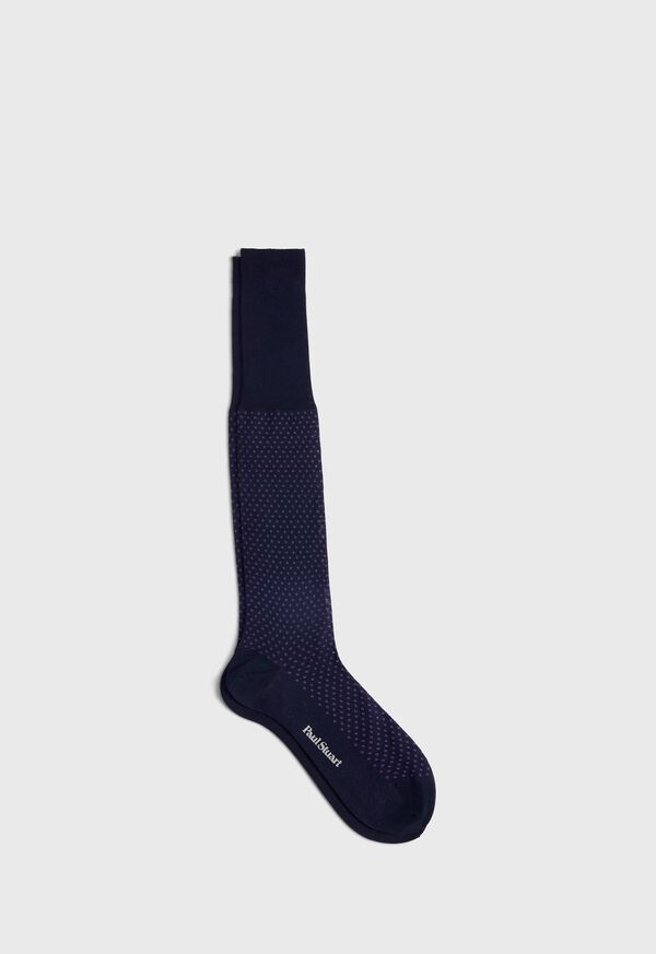 Paul Stuart Cotton Jacquard Sock, image 1